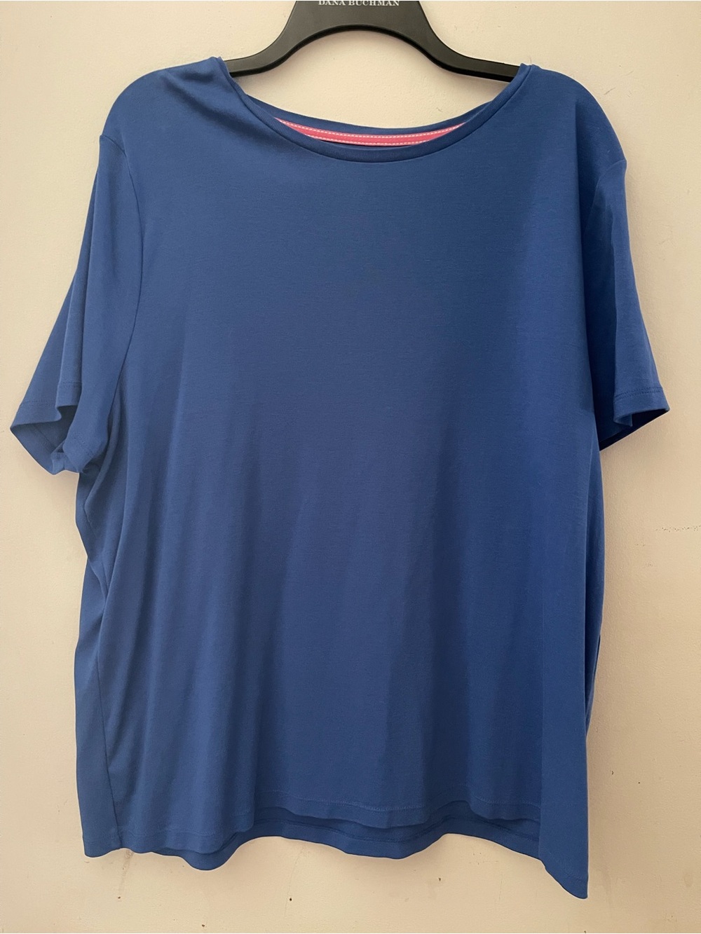 Talbots Woman 3X Blue Crew Neck Shirt